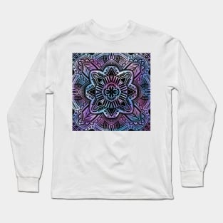 Pastel Mandala Tile Long Sleeve T-Shirt